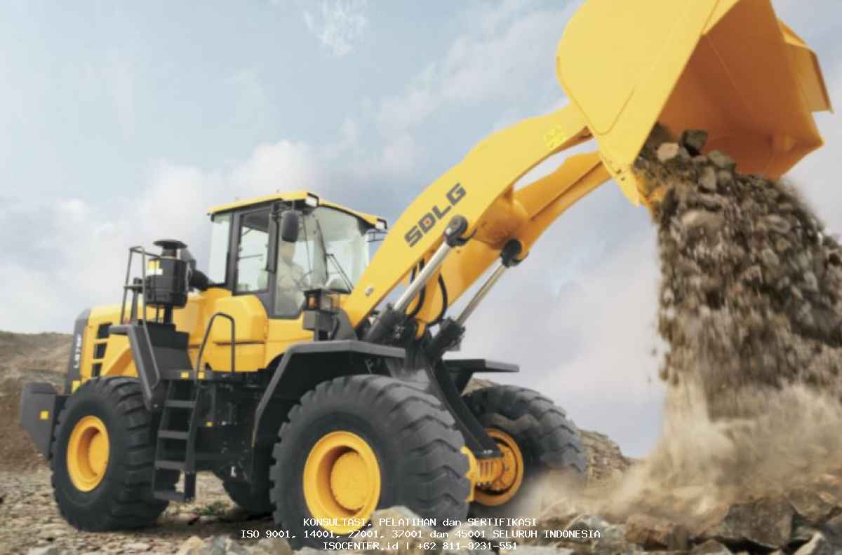 Alat Berat Konstruksi Backhoe Loader dan Motor Grader